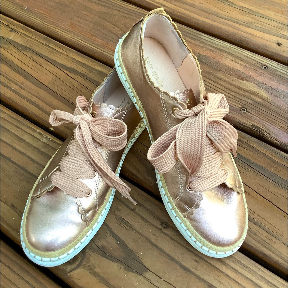 Kate Spade leather sneakers 🌷🌷
